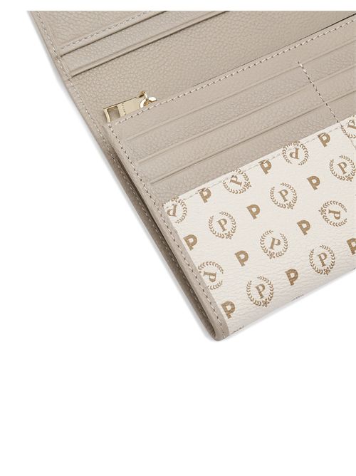 Portafoglio Heritage Logo Classic Avorio/ghiaccio POLLINI | TE9000PP02Q11/10A